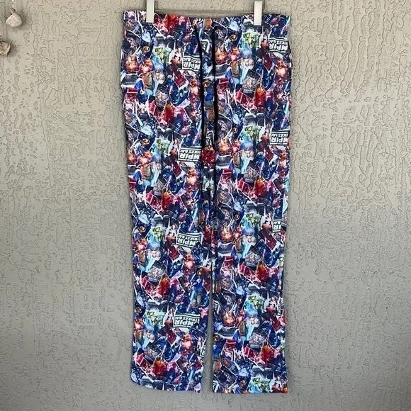 Star Wars Empire Strikes Back Print Pajama Pants XL Lounge - Picture 2 of 10